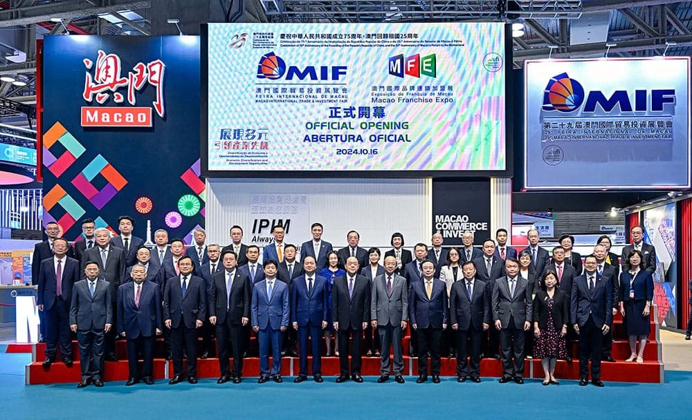Abertura oficial da Feira Internacional de Macau